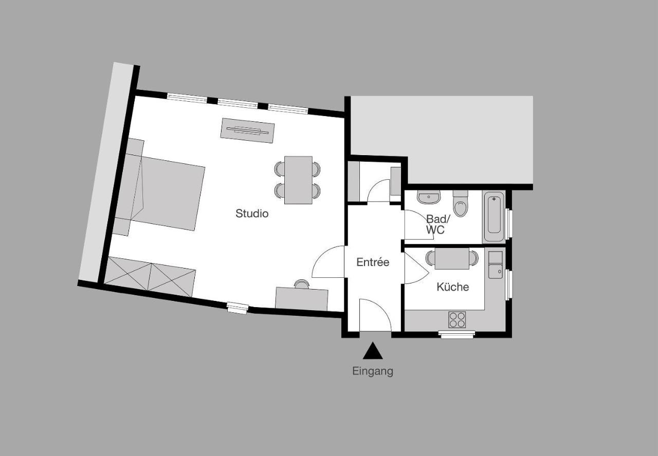 City Stay Furnished Apartments - Fasenstaubstrasse 沙夫豪森 外观 照片